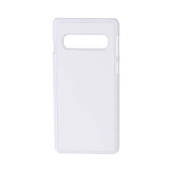 Custodia Samsung Galaxy S10 bianco in plastica per Sublimazione trasferimento termico