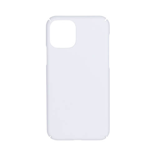 Custodia iPhone 11 Pro 3D full bianco opaco Sublimazione trasferimento termico