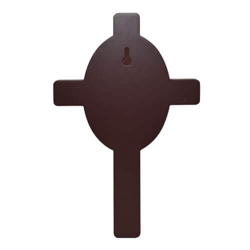 Cornice per foto croce con elisse 10 x 14,5 cm Sublimazione Trasferimento termico