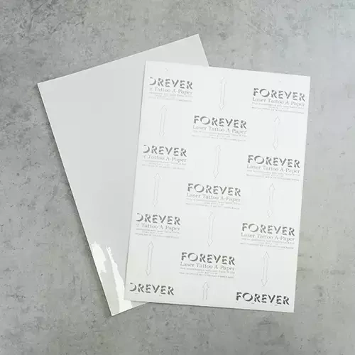 Forever Laser Tattoo Paper - Carta e pellicola per tatuaggi A4