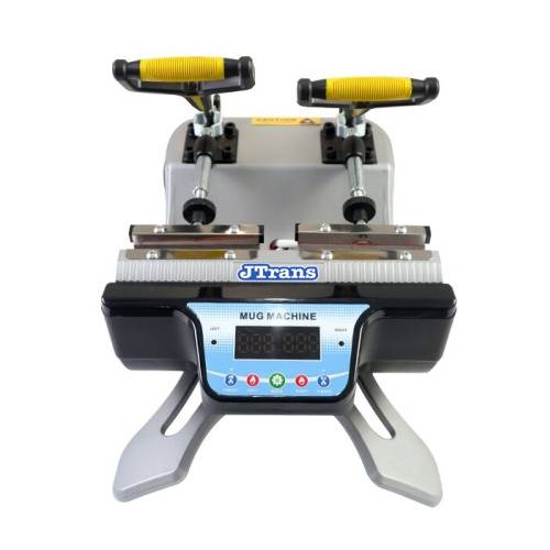 Pressa per tazze orizzontale doppia Sublimazione Trasferimento termico - modello JTSB-S-2