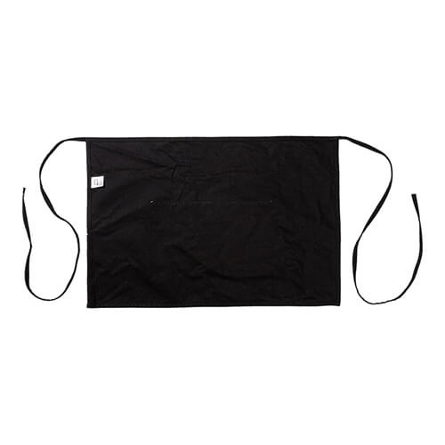 Grembiule nero per adulti per sublimazione