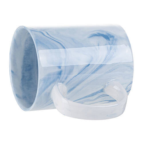Tazza 330 ml per sublimazione - marmo blu