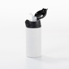 Borraccia in acciaio inox da 360 ml per bambini per sublimazione - bianco opaco