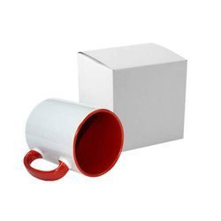 Tazza 300 ml FUNNY rosso con la scatola Sublimazione Termostampa
