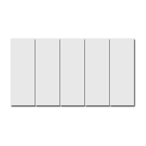 5 Sottobicchieri in feltro 4 x 8,5 cm Sublimazione Termostampa