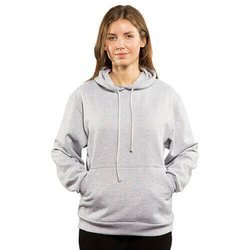 Felpa grigia con cappuccio Vapor per sublimazione