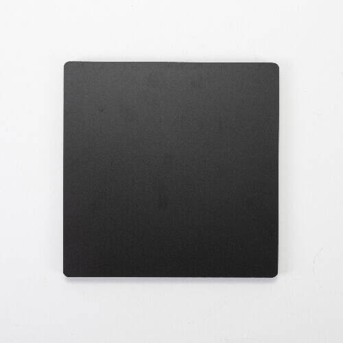 Pannello in fibra per sublimazione 20 x 20 x 0,6 cm - 2 pz. - dorso nero