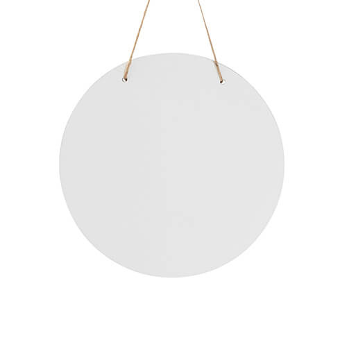 Appendino per porta in MDF per sublimazione - cerchio Ø 25 cm