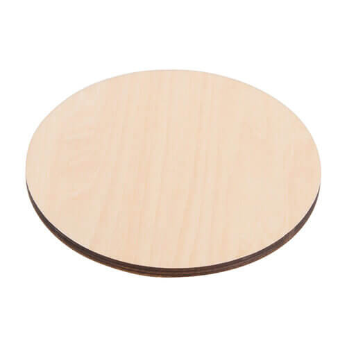 Sottobicchiere in legno compensato Sublimazione Termostampa - rotondo