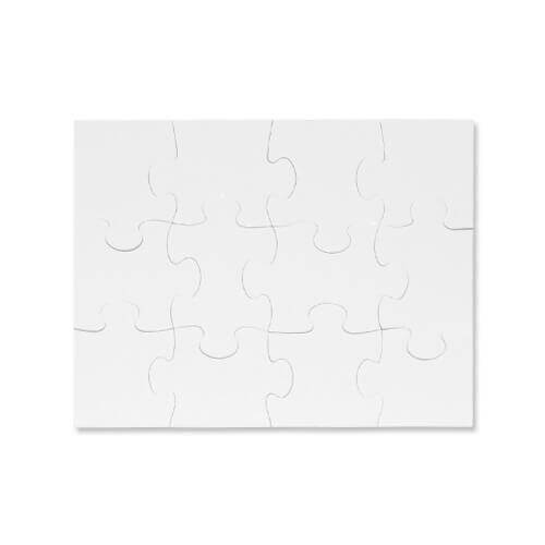 Puzzle per bambini 27 x 19,5 cm 12 elementi Trasferimento termico a sublimazione