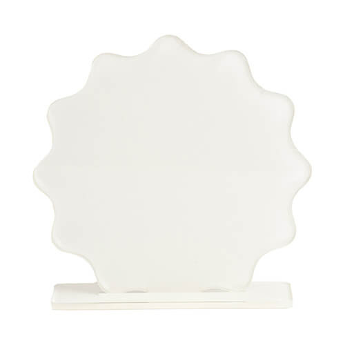 Cornice in acrilico QR Code per sublimazione - fiore