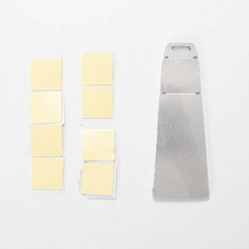 Cavalletto in alluminio - 14 x 5 cm