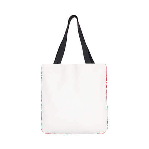 Borsa con pailletes rosse 35 x 38 cm per la sublimazione