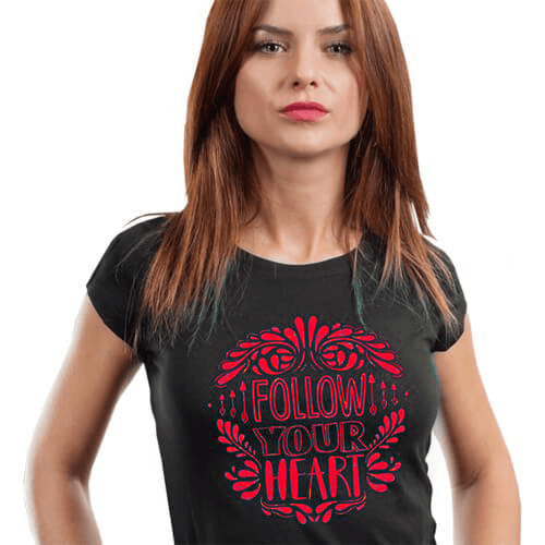 Forever Subli-Flex (No-Cut) A4 Rosso - 1 foglio