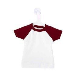 Mini T-Shirt per Sublimazione con appendiabiti - rosso