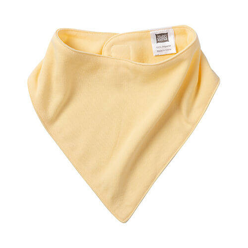 Bandana per bambini per sublimazione - giallo