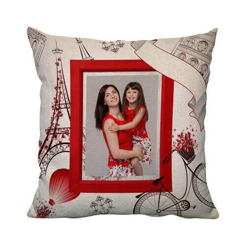 Federa in tela 38 x 38 cm per sublimazione - Parigi