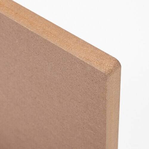 Pannello in fibra per sublimazione 20 x 20 x 1,5 cm - 2 pezzi. - dorso marrone chiaro