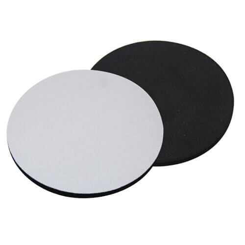Sottobicchiere tondo in gomma 5 mm Sublimazione Trasferimento termico