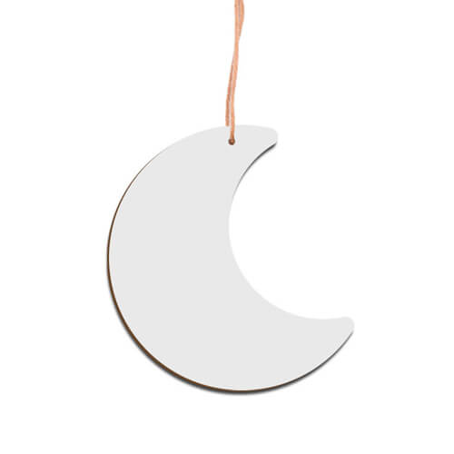 Pendente in MDF per sublimazione - luna