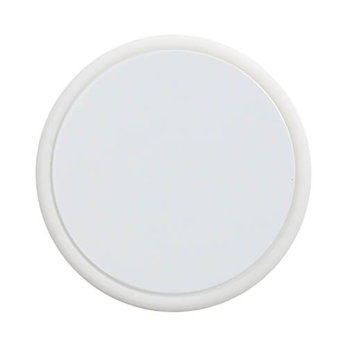 Copri cannuccia in silicone Ø 0,8/1 cm per sublimazione - cerchio bianco