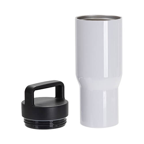 Thermos in acciaio inox 750 ml per sublimazione - bianco