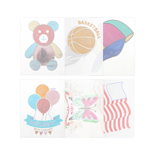 Set di lenzuola con zirconi Craft Express - mix di design