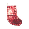 Calza di Natale con paillettes per sublimazione - rosso
