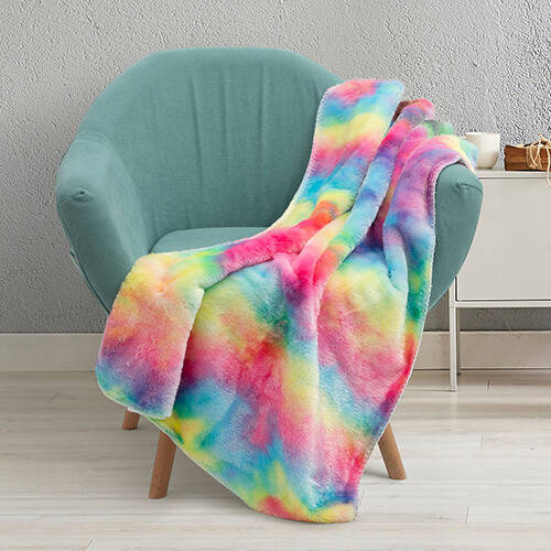 Coperta Minky con fodera in pile per la sublimazione