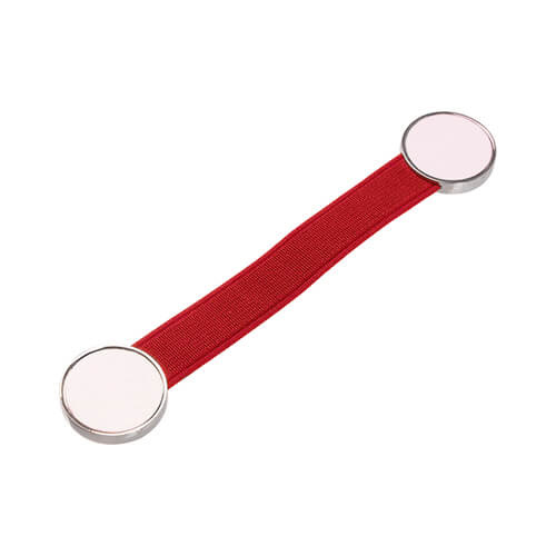 Porta smartphone in gomma per sublimazione - rosso