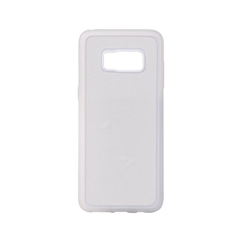 Custodia Samsung Galaxy S8 G9500 bianco in gomma per Sublimazione trasferimento termico