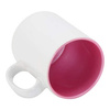 Tazza 300 ml con interno rosa, lucido Sublimazione Termostampa