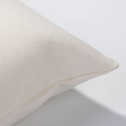 Federa in lino 40 x 40 cm senza cerniera a sublimazione