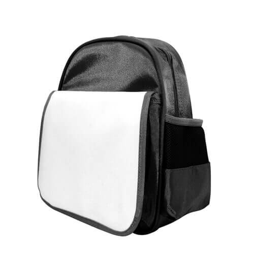 Zaino per Bambini Nero Sublimazione Trasferimento termico