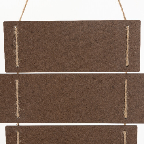 Sei cornici sospese in MDF per la sublimazione