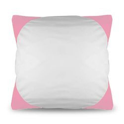 Copricuscino FUNKY di colore rosa 40 x 40 cm per sublimazione di trasferimento termico