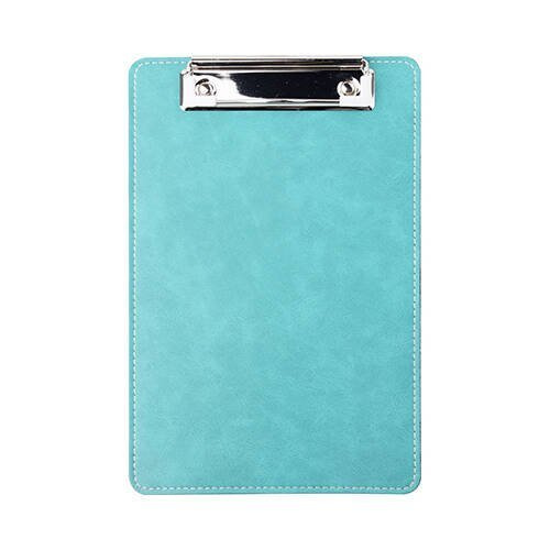 Portablocco in pelle A5 per sublimazione - verde