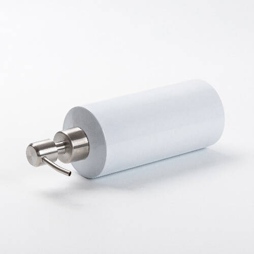 Dispenser di sapone in acciaio inossidabile a sublimazione - bianco