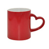 Tazza Magico – rosso con manico cuore sublimazione Termostampa