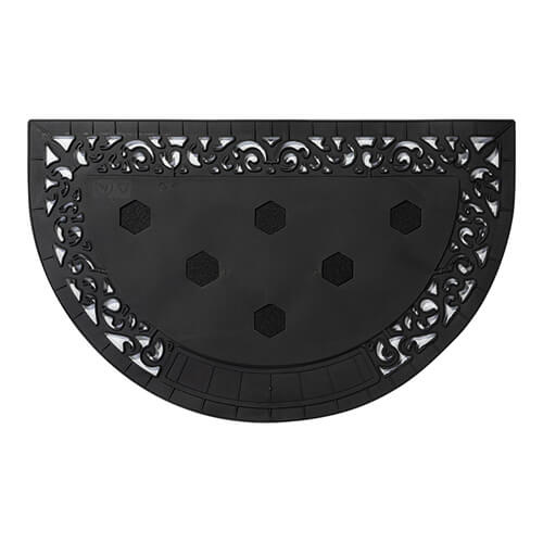 Zerbino semicircolare in PVC e feltro per sublimazione