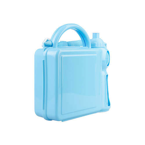 Box merenda celeste per bambini - Stampa sublimatica a trasferimento termico