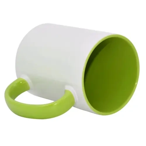 Tazza MAX 450 ml FUNNY verde chiaro Sublimazione Trasferimento Termico