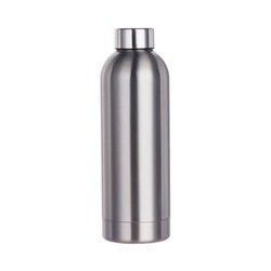 Borraccia sportiva in acciaio inossidabile da 750 ml per sublimazione - argento