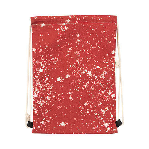 Borsa posteriore Bleached Starry Red per sublimazione
