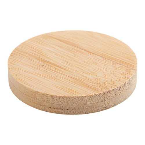 Apribottiglie rotondo in bambù ∅ 6 cm per sublimazione