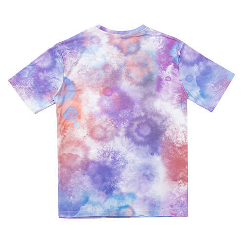 T-shirt Cotton-Like Bleached Mist Lavender per sublimazione