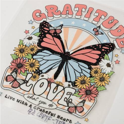 DTF OtterPro A4 foglio da stampa glitterato - 100 fogli - Silver