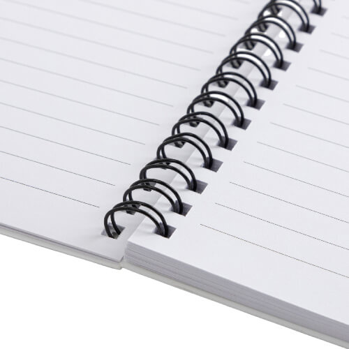 Quaderno a spirale A4 con copertina in PET per sublimazione