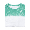 T-shirt Cotton-Like Bleached Starry Green per sublimazione